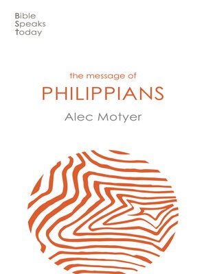 cover image of The Message of Philippians